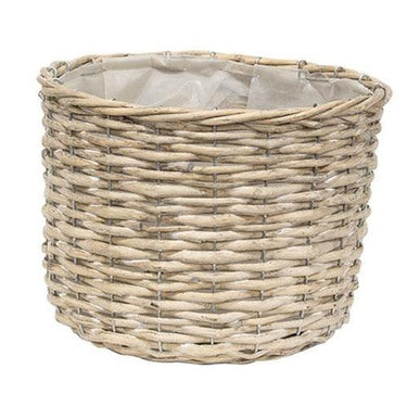 3/Set, Graywashed Willow Planter Baskets - The Fox Decor